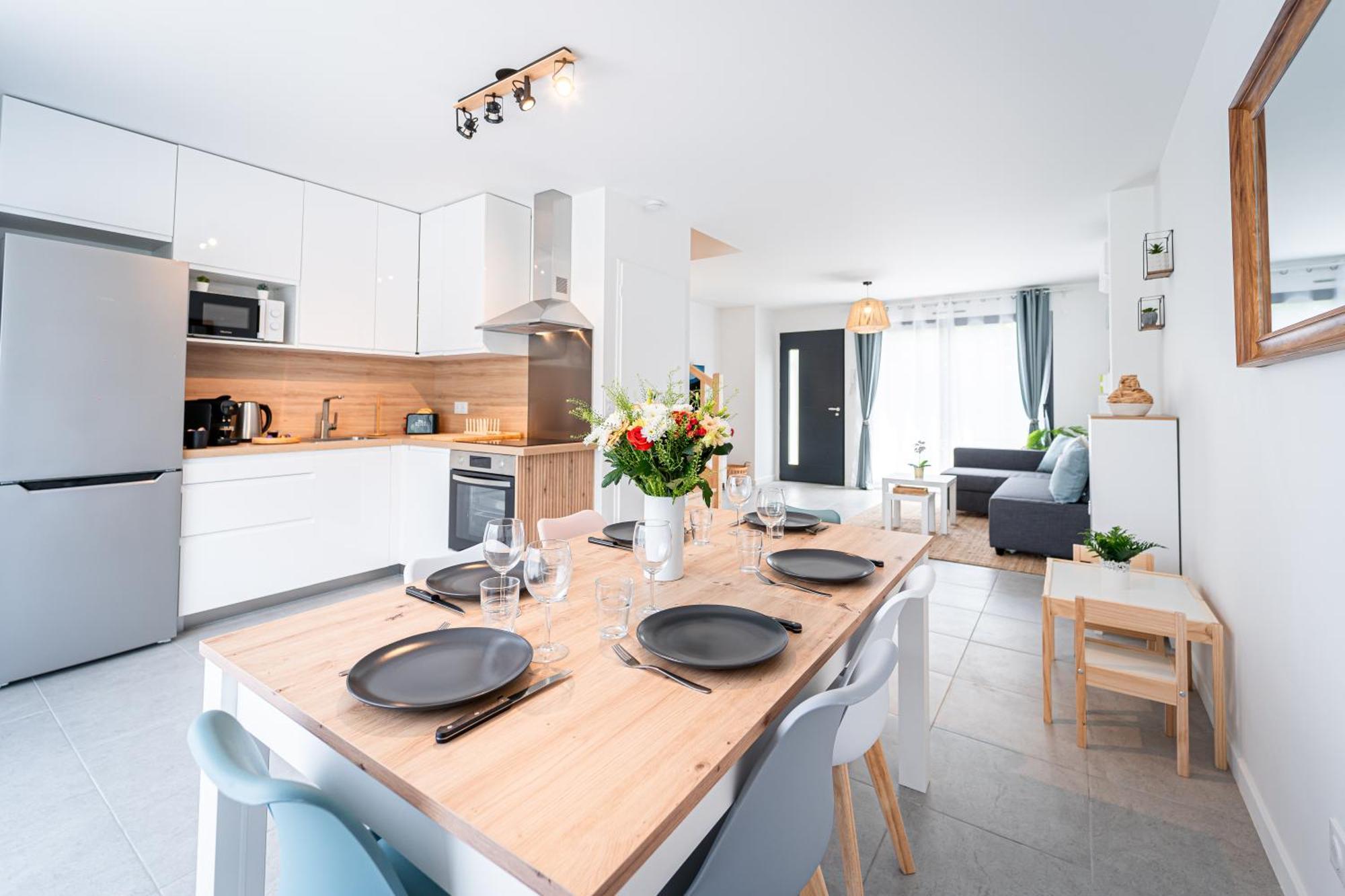 Le Cool Plex Duplex Avec Jardin, Disney 10Mn Esbly Eksteriør billede