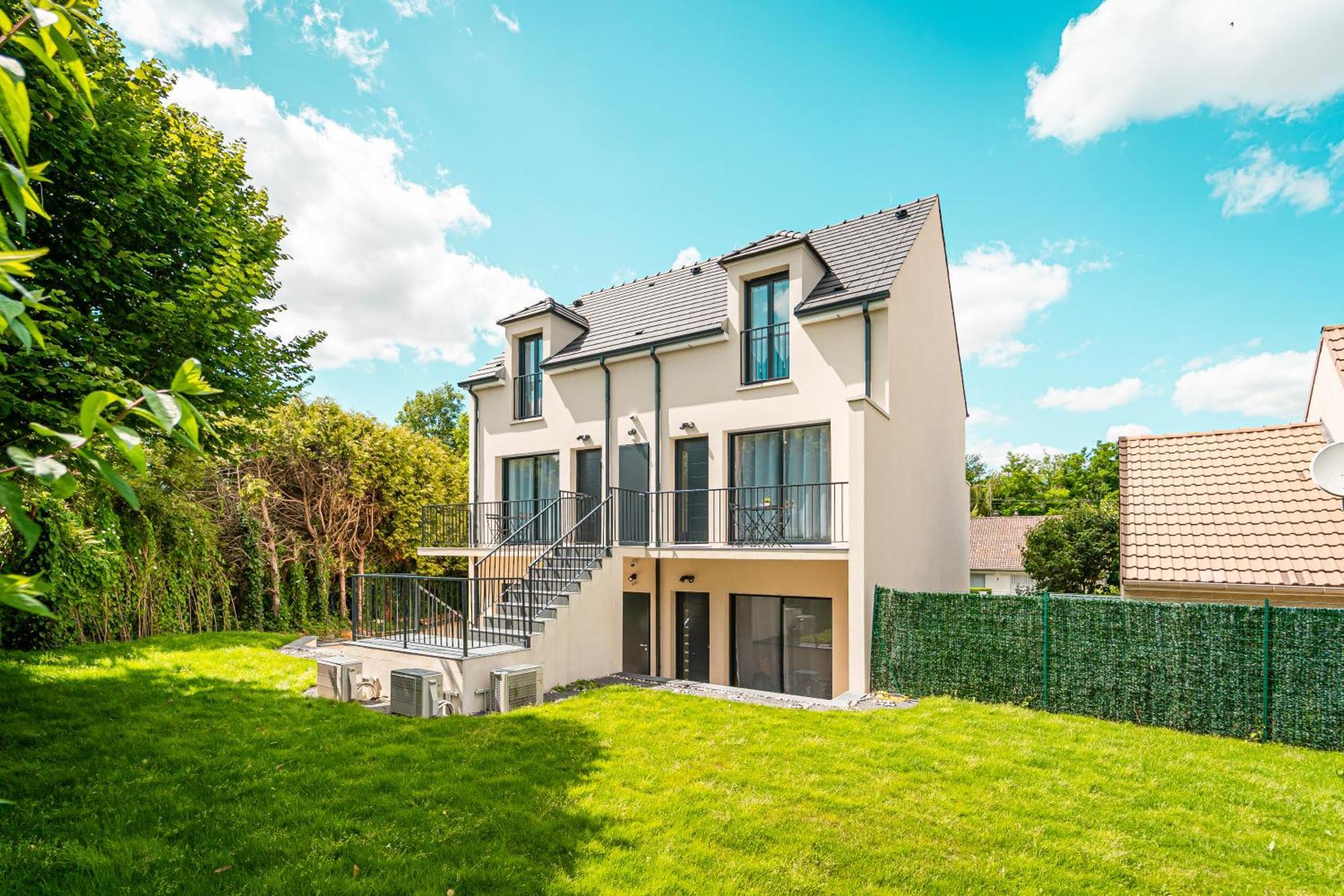 Le Cool Plex Duplex Avec Jardin, Disney 10Mn Esbly Eksteriør billede